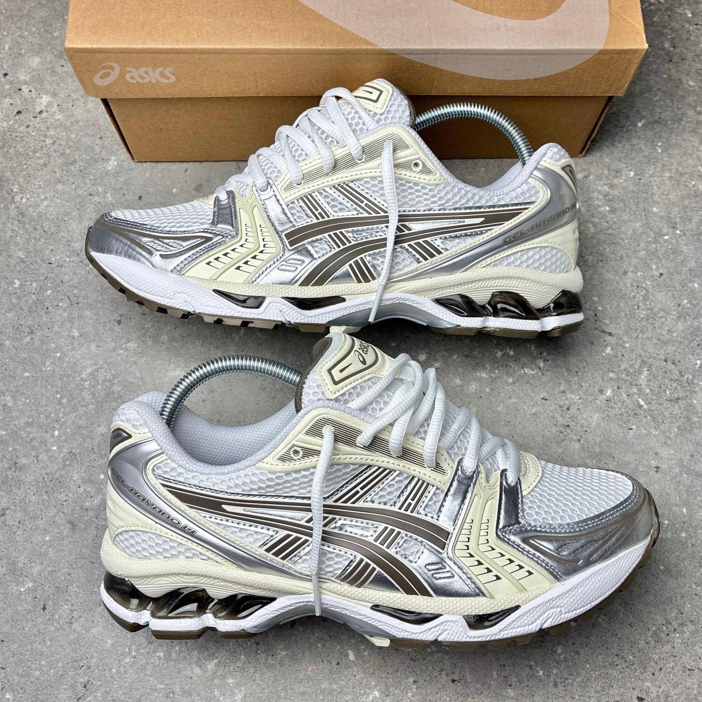 Asics Kayano 14 White Ivory