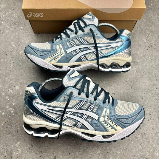 Asics Kayano 14 Cream Raw Indigo