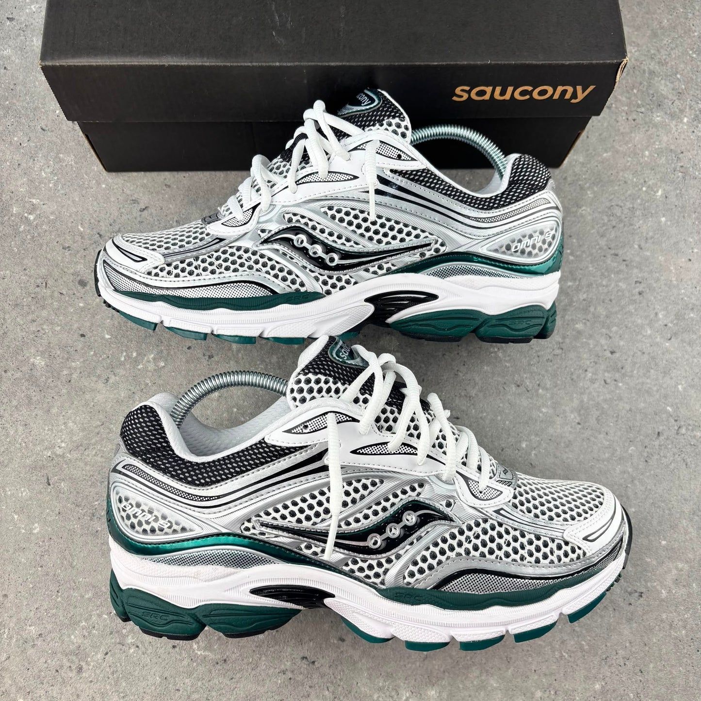 Saucony Pro Grid Omni 9 Pine Green