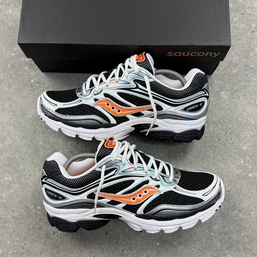 Saucony Pro Grid Omni 9 Black Orange