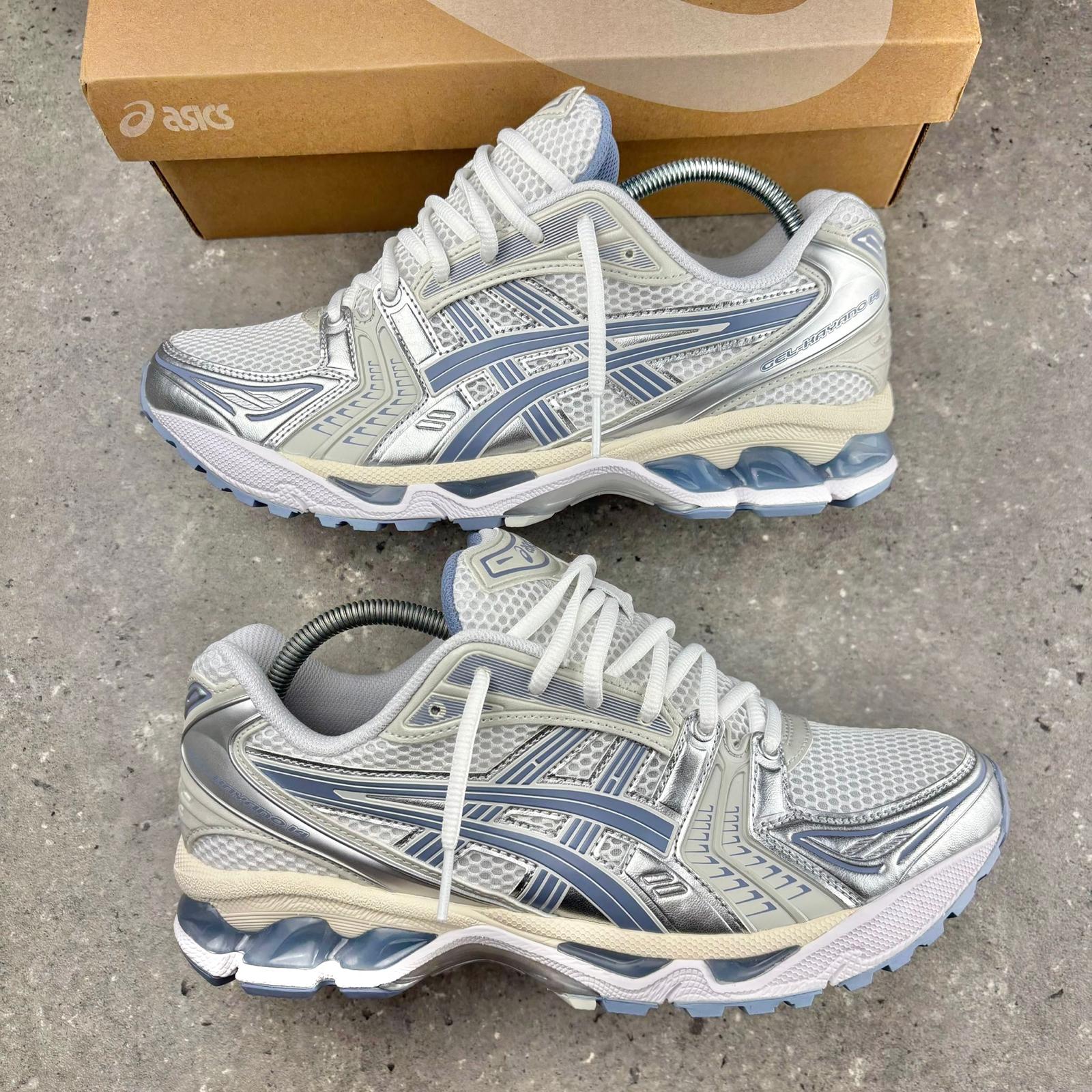 Asics Kayano 14 White Light Navy