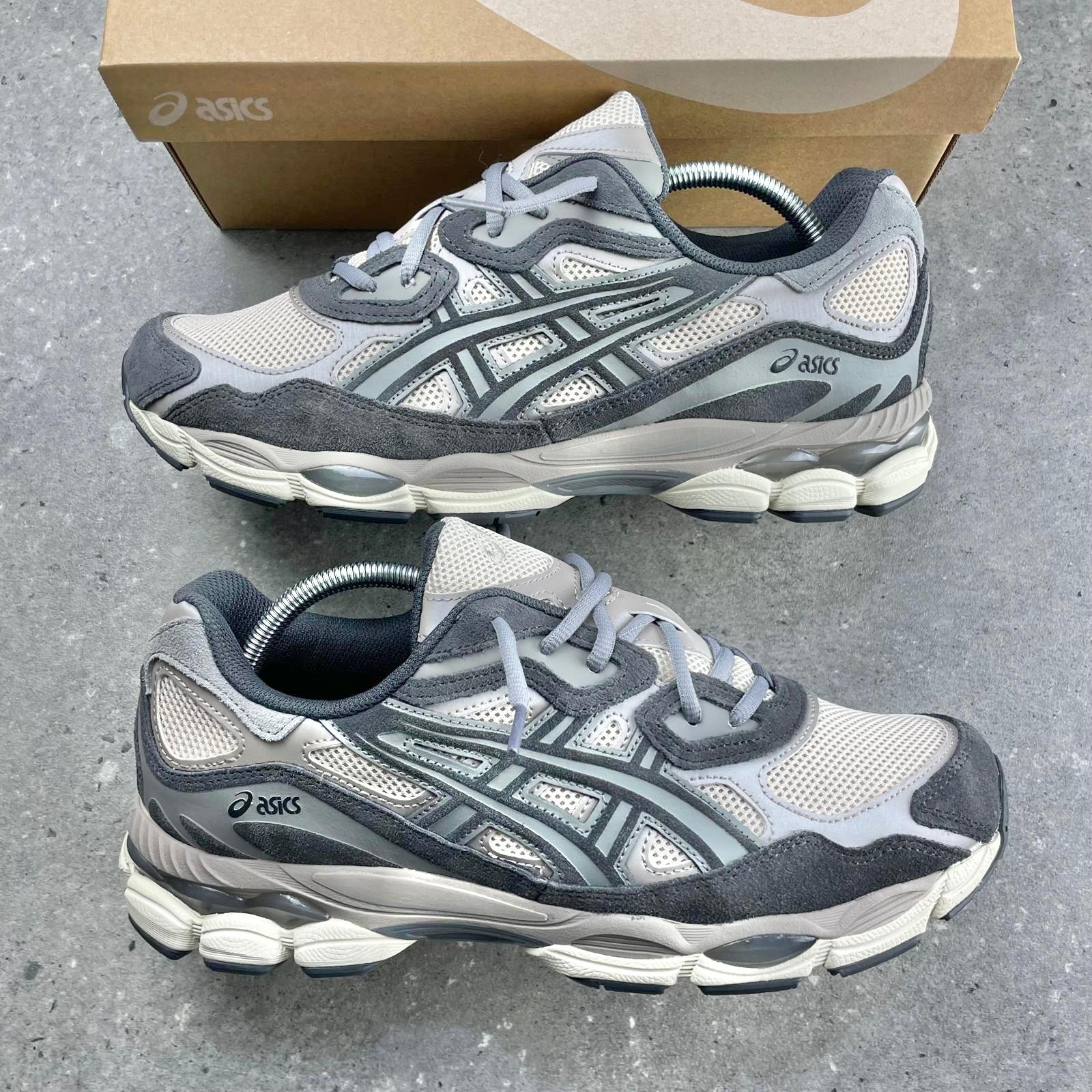 ASICS Gel NYC Oatmeal Obsidian