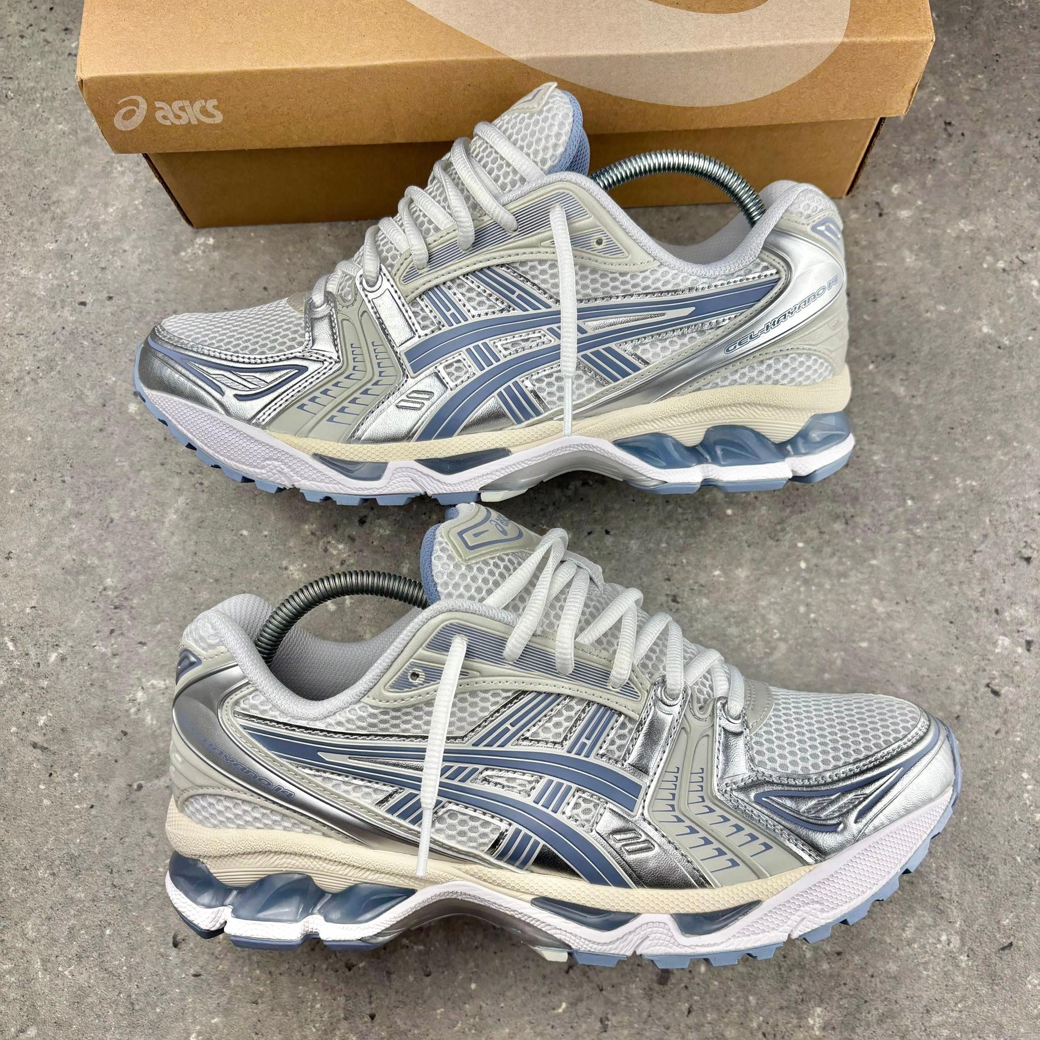 Asics Kayano 14 White Light Navy